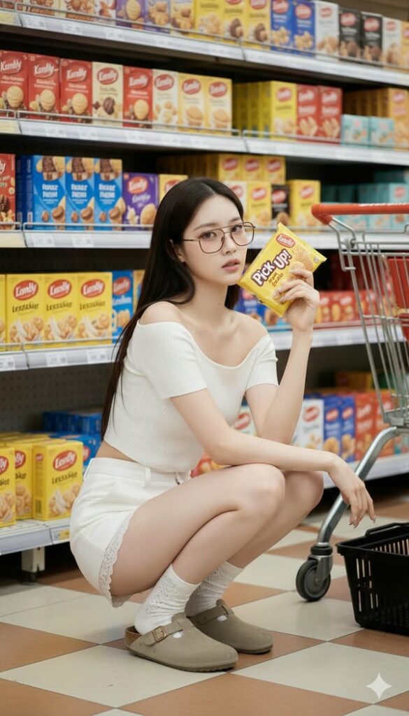 Ánh nhìn tự tin, nổi bật.