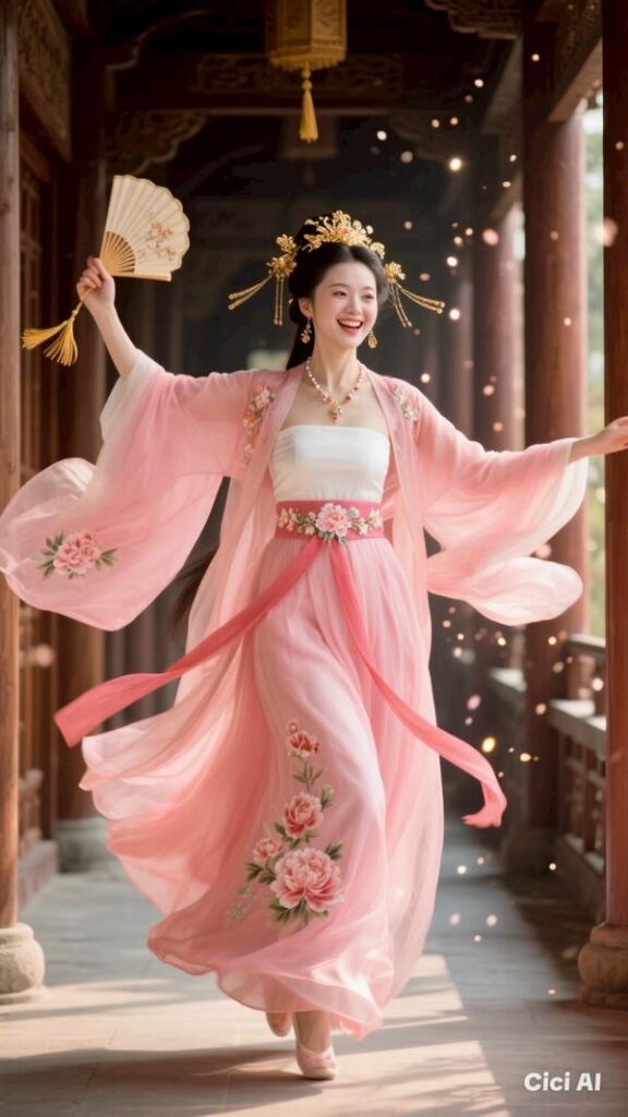Mỹ nhân cổ trang có vẻ đẹp trong sáng.