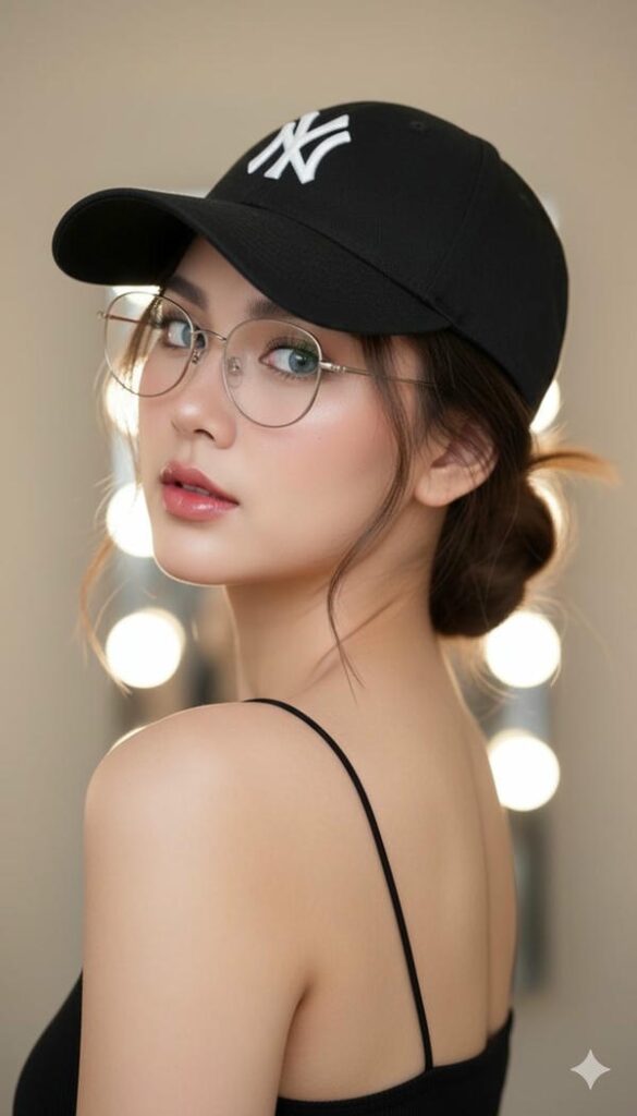 Mỹ nhân hiện đại có phong cách đáng yêu.