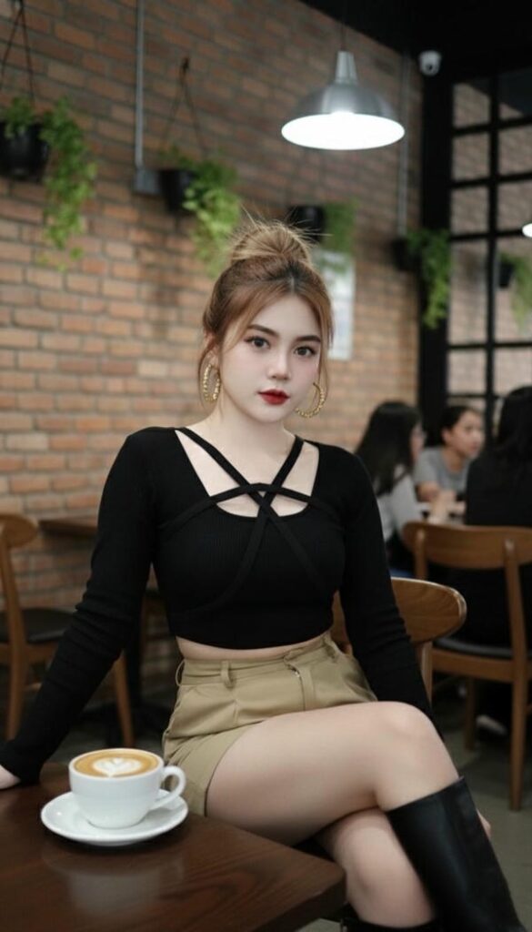 Nét đẹp hiện đại cute rất ngọt ngào.