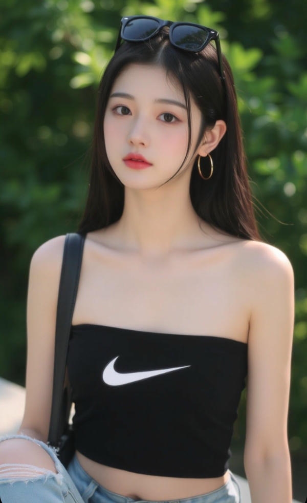 Vẻ đẹp hiện đại cute rất tươi trẻ.