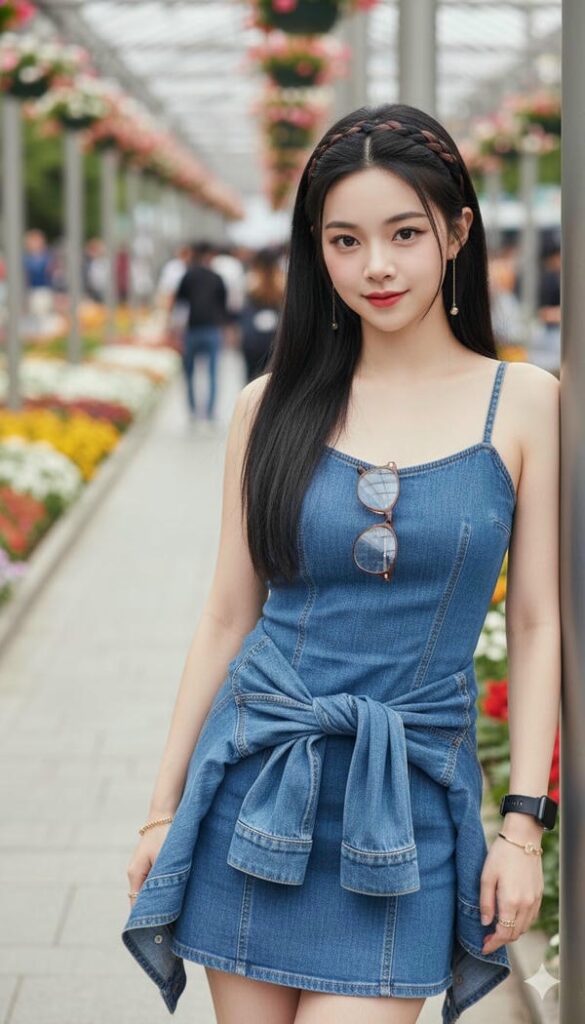 Vẻ đẹp trẻ trung giữa phố