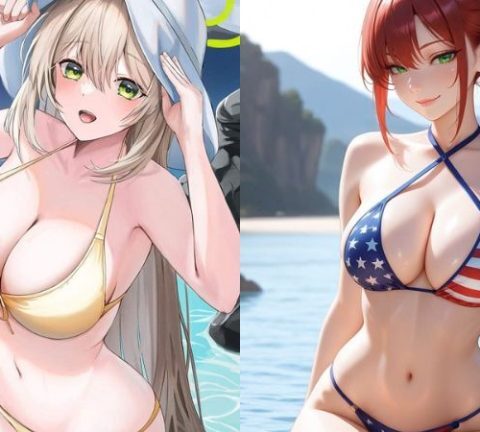 Tuyển Tập 30+ Ảnh Anime Bikini Sexy Đẹp Mê Hoặc Từng Giây