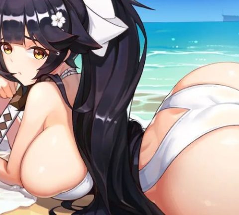 BST Ảnh Gái Anime Mặc Đồ Bơi Vibe Mùa Hè Siêu Dễ Thương