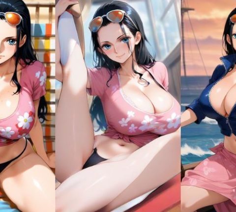 Bộ 30+ Ảnh Nico Robin Sexy Nóng Bỏng Chuẩn One Piece