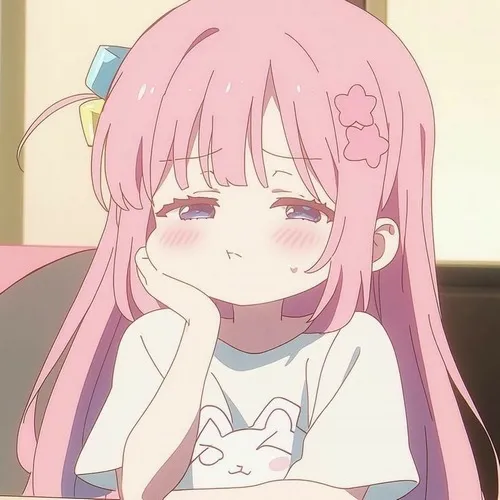 anh dai dien nu anime mau hong cute 11
