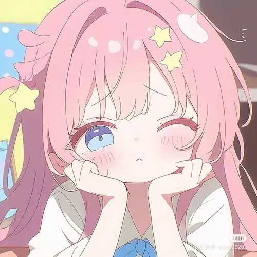 anh dai dien nu anime mau hong cute 4