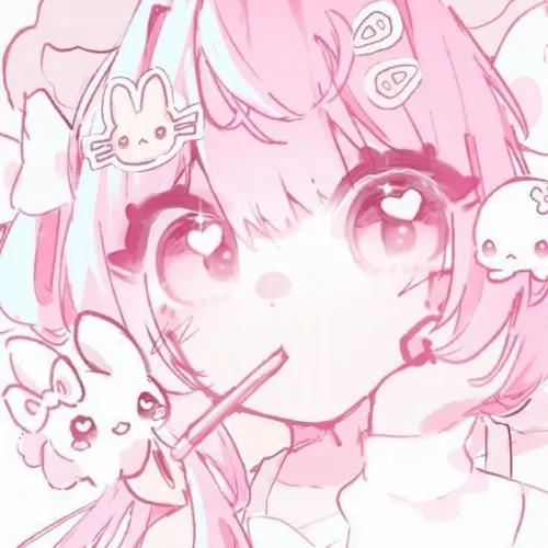 anh dai dien nu anime mau hong cute 7