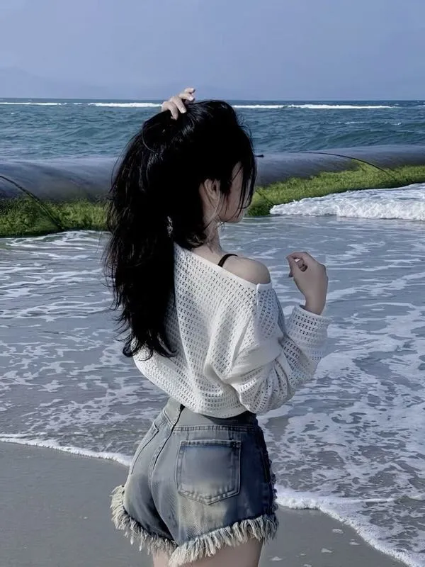anh gai di bien che mat 58