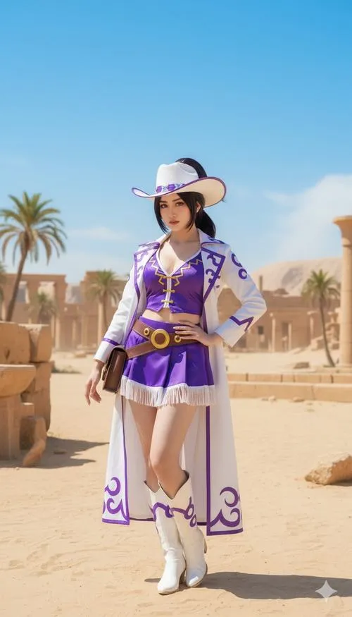 Gái xinh cosplay One Piece với tạo hình hải tặc nhìn là thấy nóng