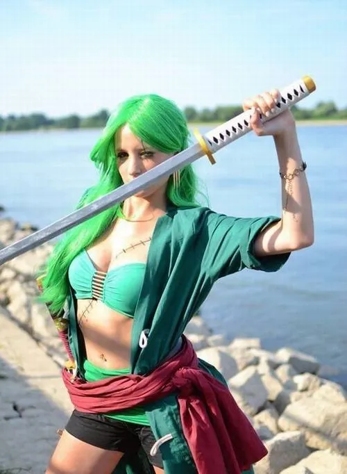 anh gai xinh cosplay one piece 50
