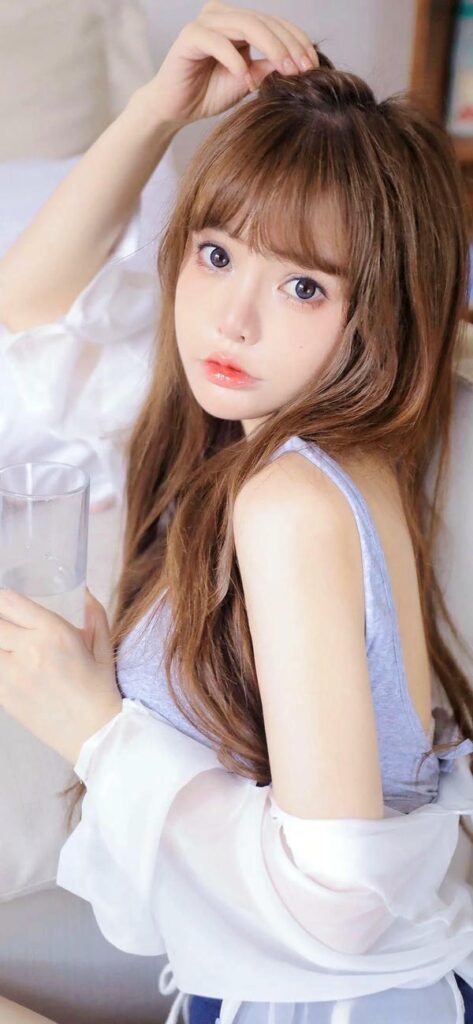 Girl đáng yêu nụ cười ngọt