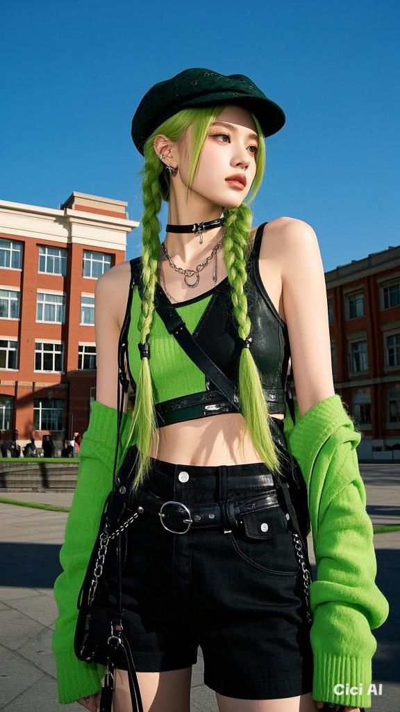 Girl quyến rũ đầy phong cách