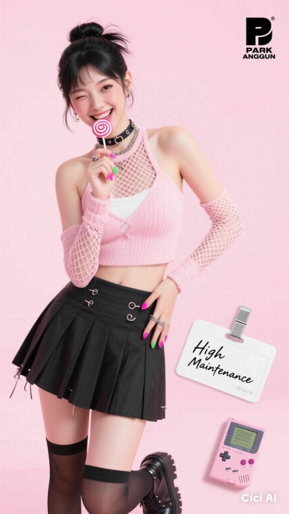 Nữ thần đáng yêu ánh nhìn hiền