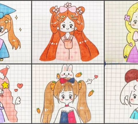 30+ Vẽ Chibi Cute Girl – Khám Phá Những Chân Dung Dễ Thương