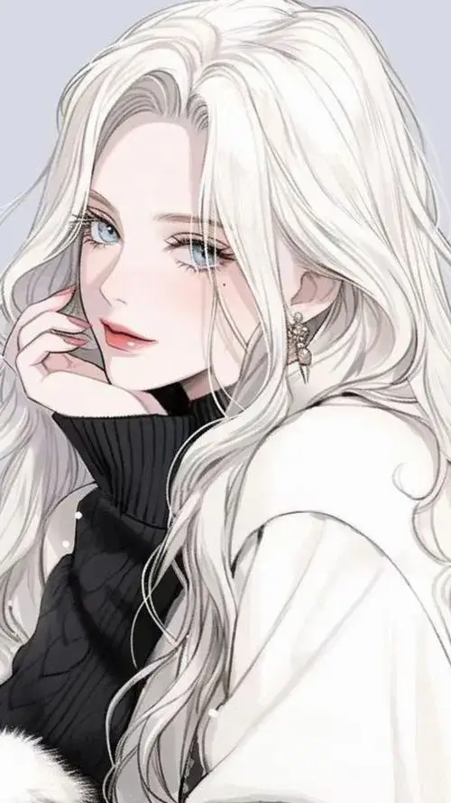 anh anime nu toc trang dep lanh lung 26