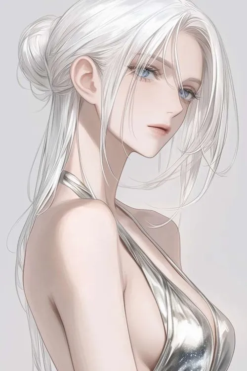 anh anime nu toc trang dep lanh lung 29