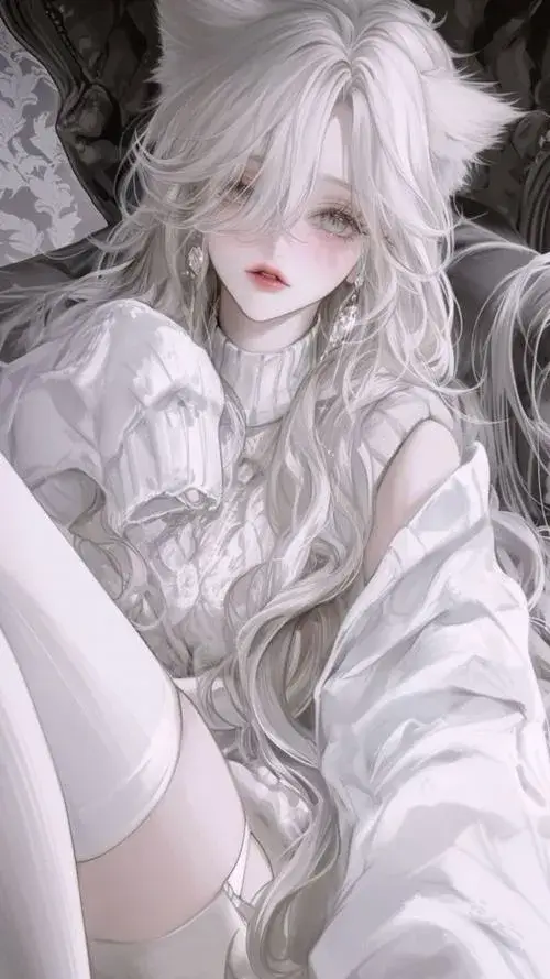 anh anime nu toc trang dep lanh lung 31