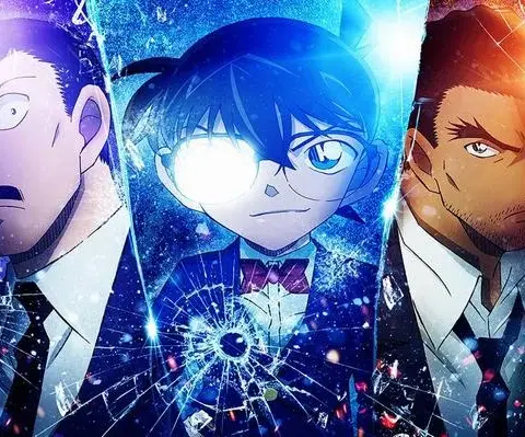 34 Ảnh Conan Movie 28 Dư Ảnh Của Độc Nhãn tông trắng lạnh và Kogoro nghiêm túc