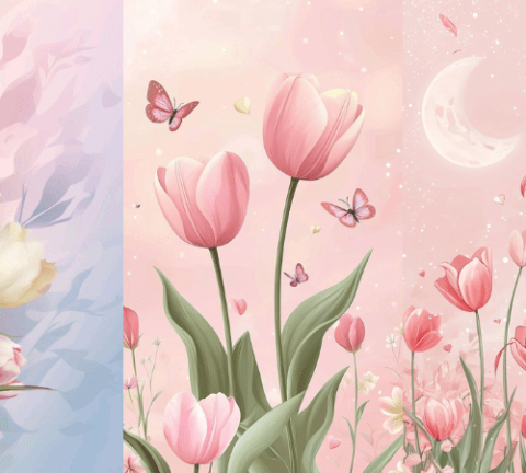 Bộ sưu tập 30+ Hình nền hoa tulip vẽ cực đẹp, sắc nét nhất
