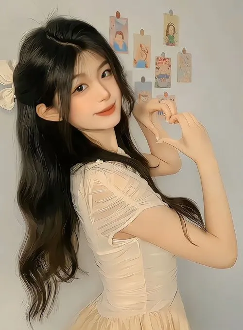 hinh anh gai dep toc dai 45