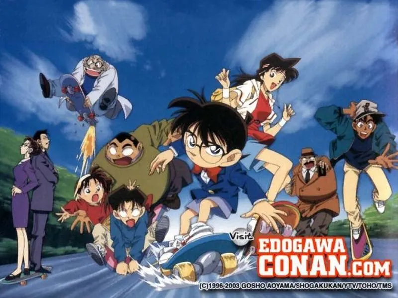 hinh nen may tinh conan cute ngau 29