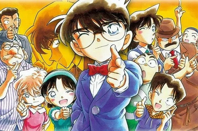 54 Hình nền máy tính Conan cute ngầu phong cách điện ảnh đầy kịch tính