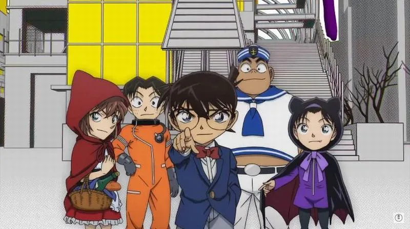hinh nen may tinh conan cute ngau 37