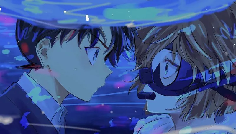 hinh nen may tinh conan cute ngau 39