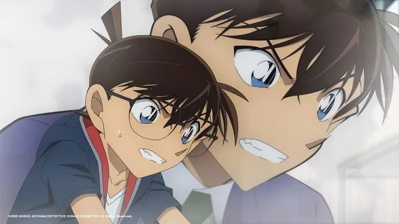 hinh nen may tinh conan cute ngau 46