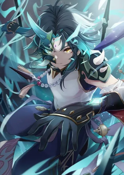 hinh nen xiao genshin impact 34